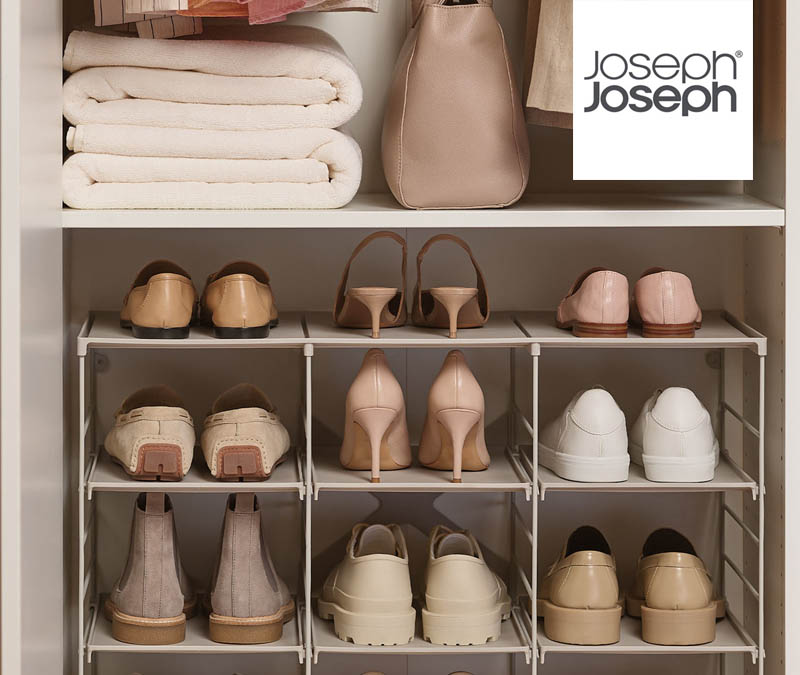 Wyposażenie garderoby od Joseph Joseph